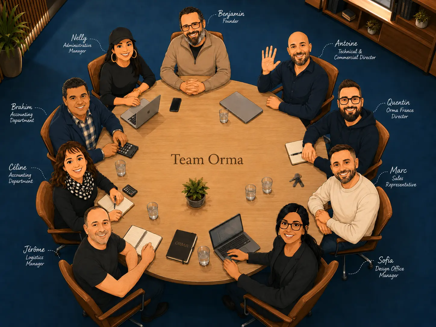 L’équipe ORMA Swiss