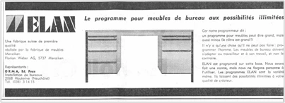 Publicité ORMA 1969